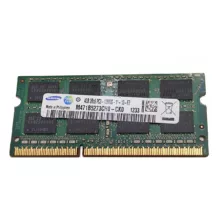 رم لپ تاپ DDR3 تک کاناله 12800s مگاهرتز CL11 سامسونگ مدل PC3 11-10-F2 ظرفیت 4 گیگابایت