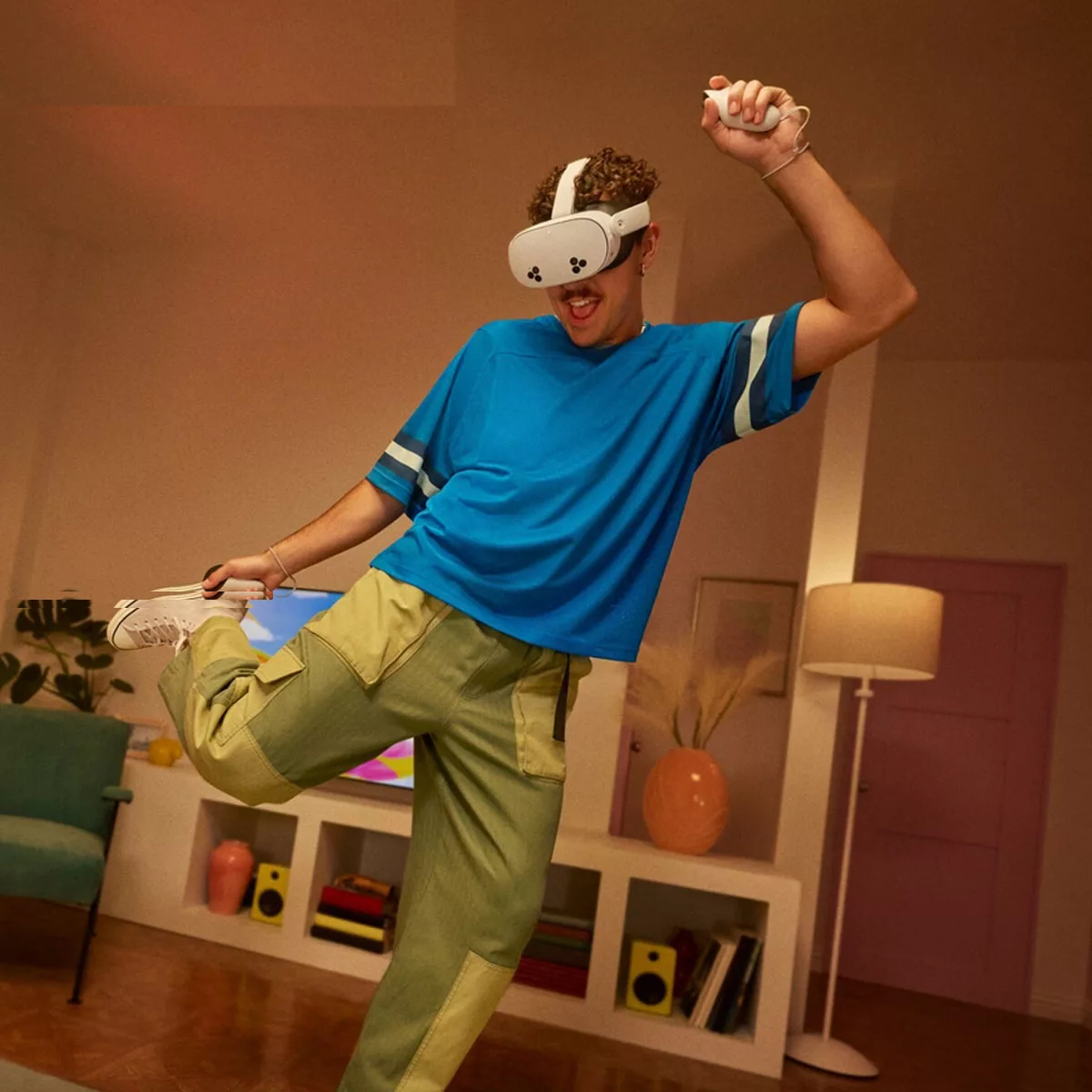 عینک واقعیت مجازی مدل Meta Quest 3S 128GB