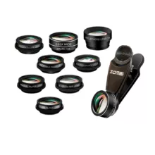 لنز کلیپسی موبایل زومی مدل XH-1001 مجموعه 10 عددی