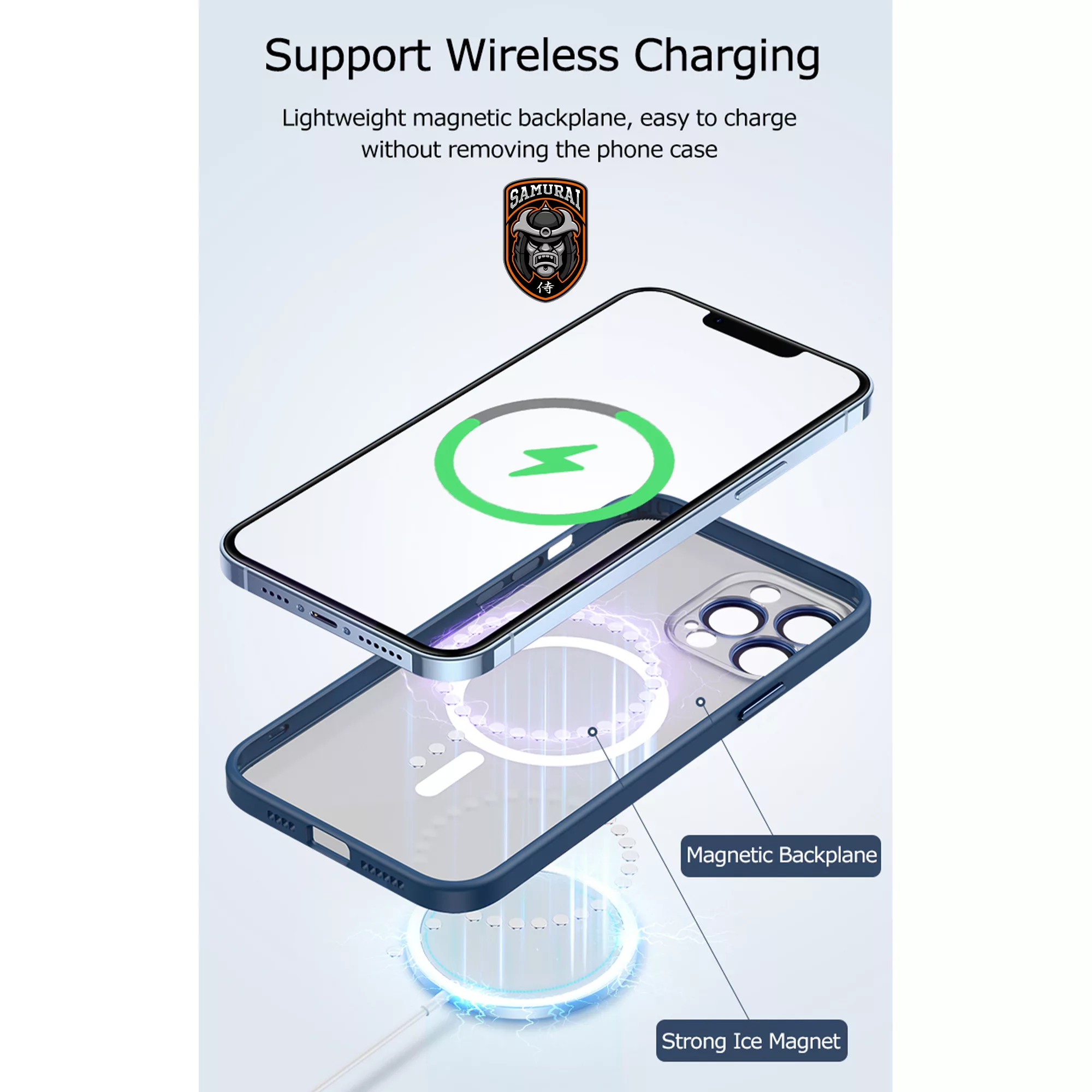 کاور سامورایی مدل Raiden مناسب برای گوشی موبایل اپل iPhone 13 Pro Max