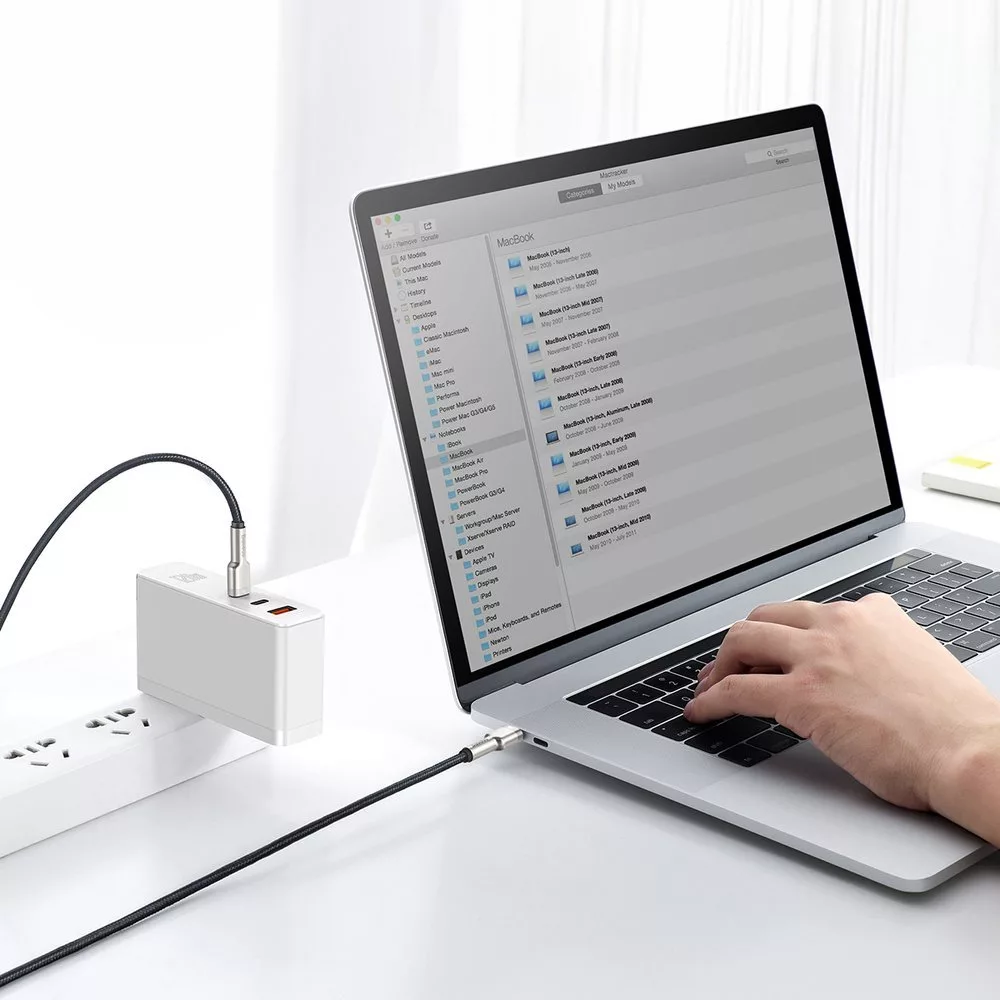 کابل تبدیل USB Type C به USB Type C باسئوس مدل CATJK طول 2 متر