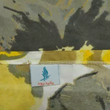 ملحفه پانیذ پود مدل سایه کد A111 دو نفره سایز 180x200 سانتی متر