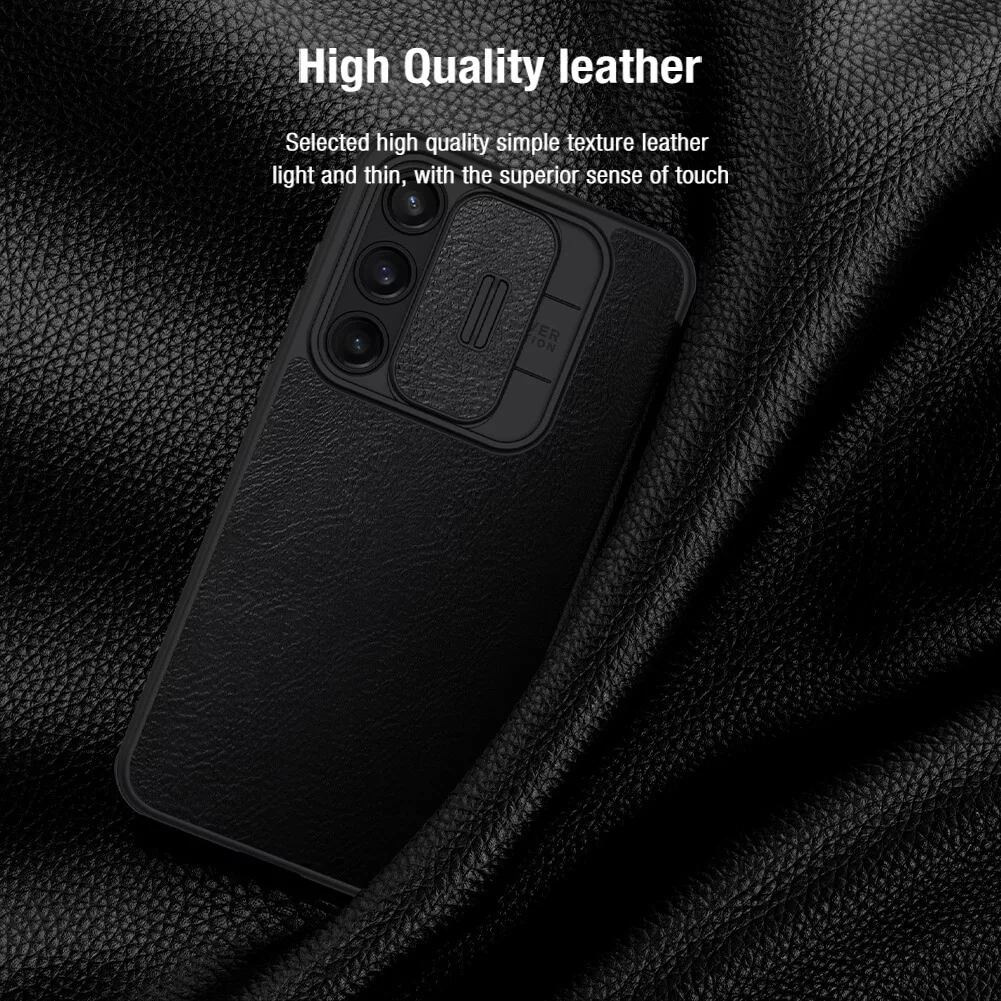 کیف کلاسوری نیلکین مدل Qin Pro Leather Case مناسب برای گوشی موبایل سامسونگ Galaxy A55 5G