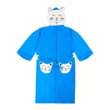 حوله پالتویی کودک مدل دورنگ سایز 80×90 سانتی متر