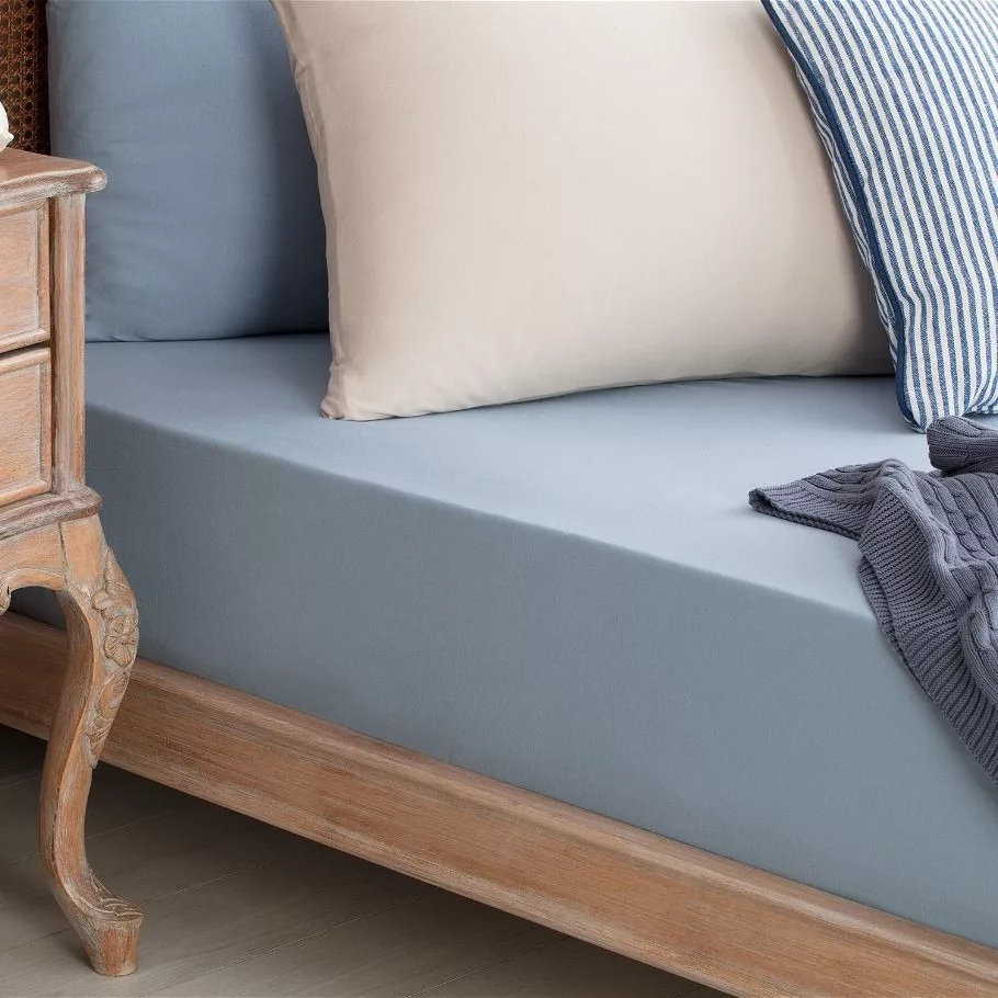 ملحفه مادام کوکو مدل Indigo یک نفره سایز 100x200 سانتی متر
