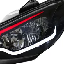 چراغ جلو خودرو مدل a232006 مناسب برای پژو 206 بسته 2 عددی