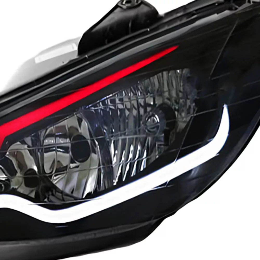 چراغ جلو خودرو مدل a232006 مناسب برای پژو 206 بسته 2 عددی