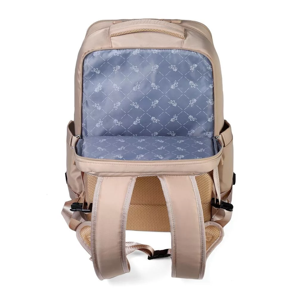 کوله پشتی لوازم کودک کالرلند مدل دو زیپ جلو