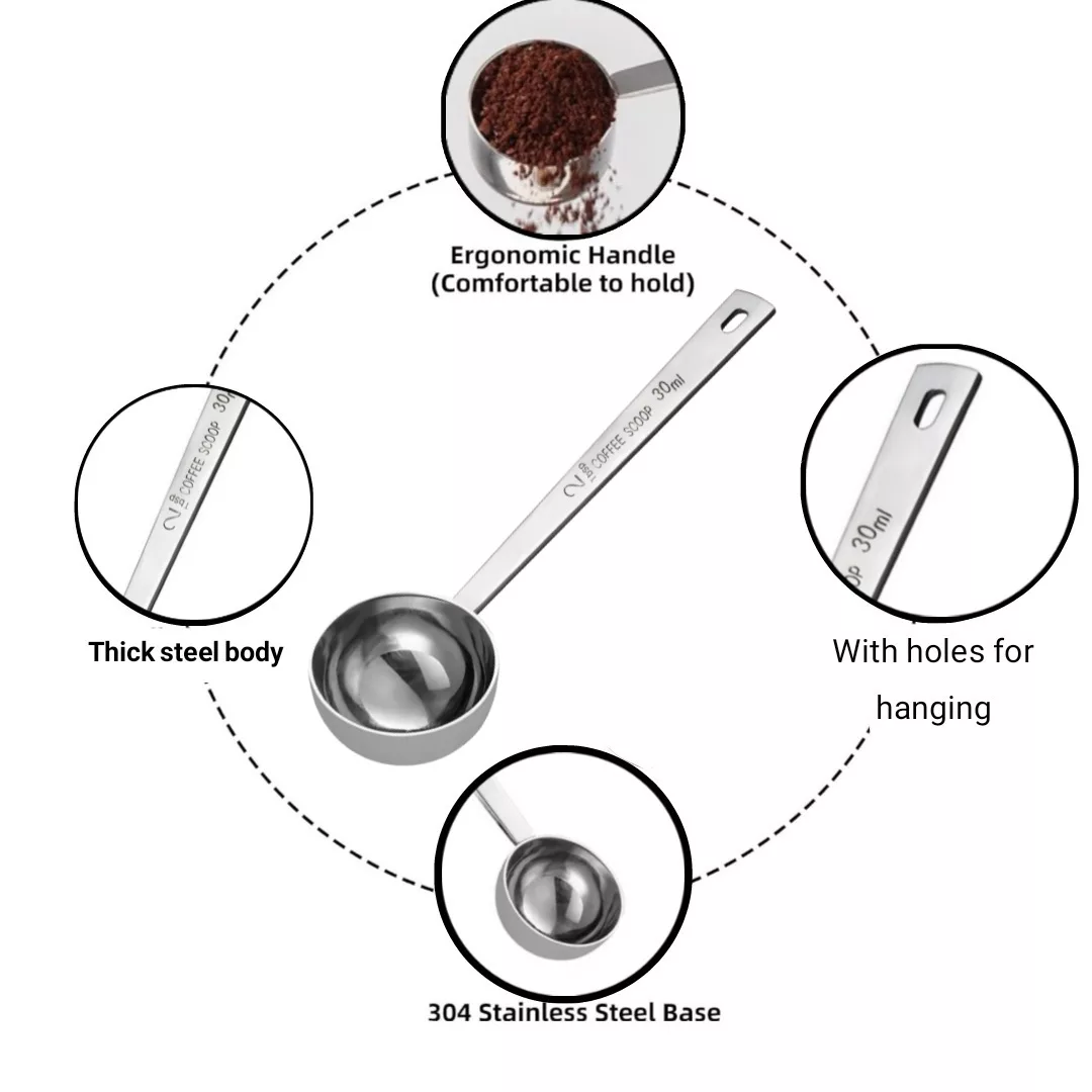 پیمانه قهوه مدل cupping 2tpls بسته دو عددی