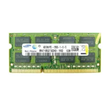 رم لپ تاپ DDR3 دو کاناله 1600 مگاهرتز CL11 سامسونگ مدل 12800s ظرفیت 4 گیگابایت