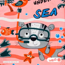 روکش لحاف مایکروفایبر آدنو مدل Lovely cat کد MC16 یک نفره سایز 220x160 سانتیمتر