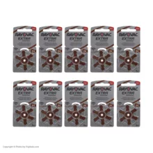 باتری سمعک ریوواک کد 312 بسته 60 عددی