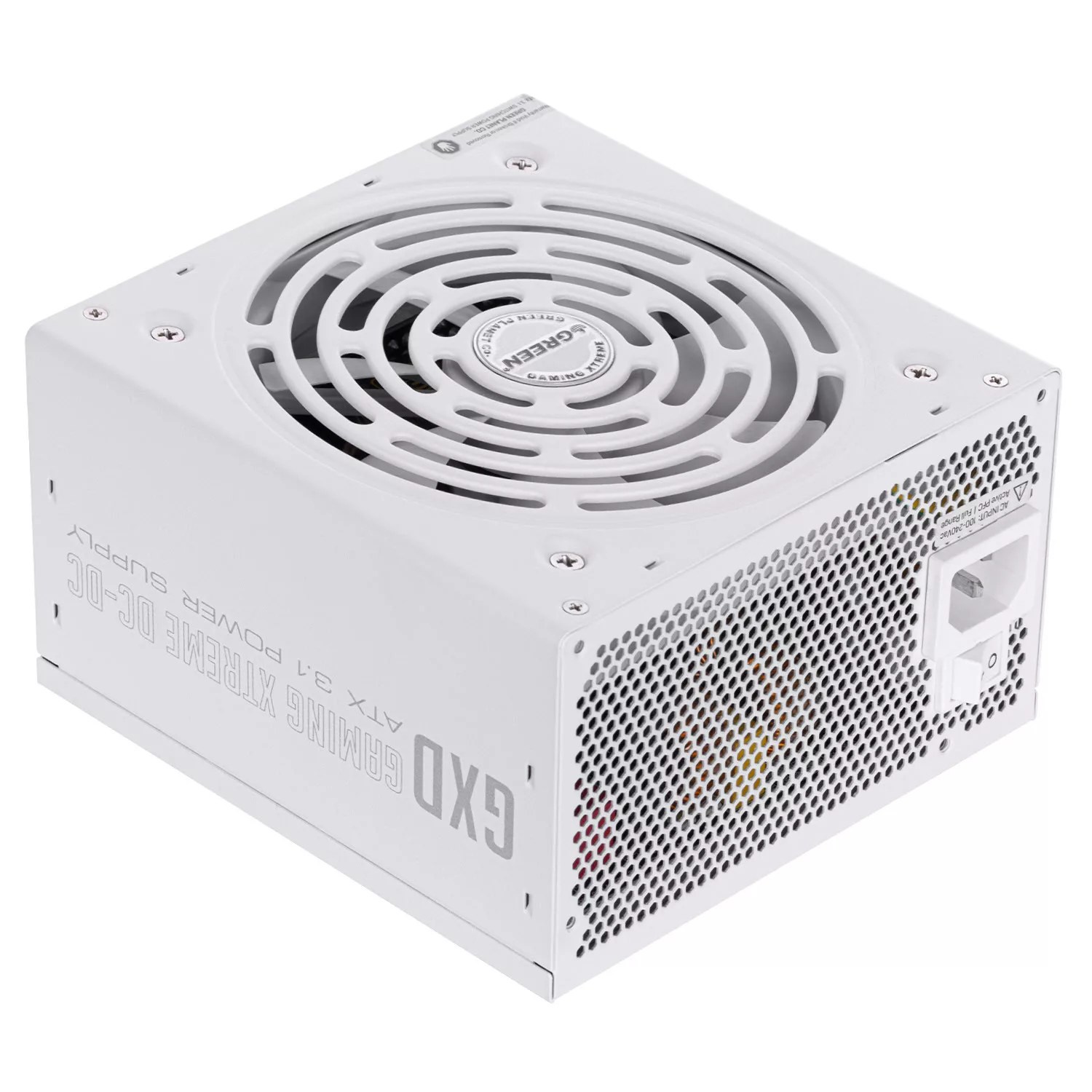 منبع تغذیه کامپیوتر 850W وات گرین مدل GP850B-GXD White (ATX 3.1)