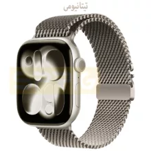 بند اسپریگ مدل ORG Milanese مناسب برای اپل واچ 46 میلی متری سری 10/11