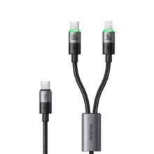 کابل تبدیل usb-cبه لایتنینگ /usb-c مک دودو مدل ca-6700 طول 1.5متر