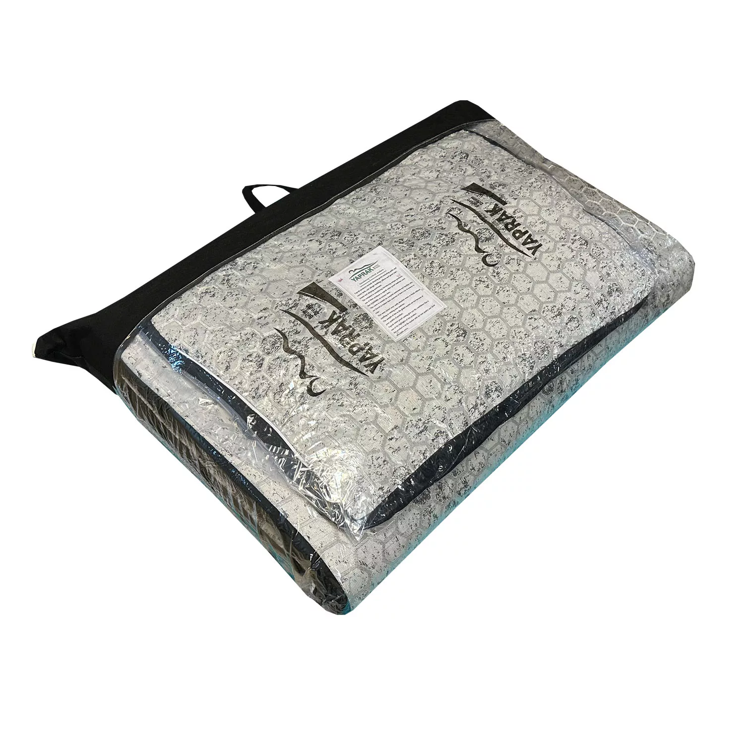 تشک مهمان یاپراک مدل کندو یکنفره سایز 85×185 سانتی متر به همراه بالش