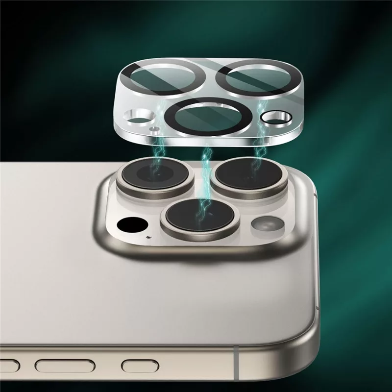 محافظ لنز دوربین گرین لاین مدل GNTRPCL16PMTP مناسب برای گوشی موبایل اپل IPhone 16 Pro / 16 Pro Max