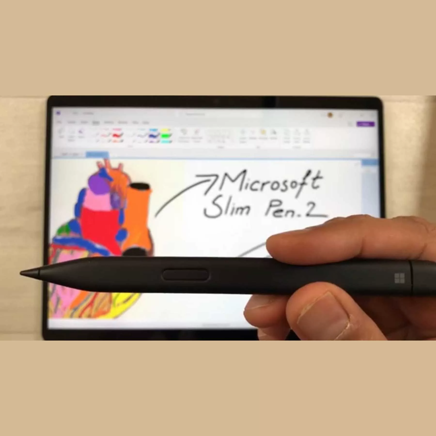 قلم لمسی مایکروسافت مدل Stylet Slim Pen 2