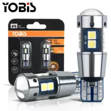 لامپ چراغ و پلاک یوبیز مدل T10-3030-10SMD بسته 2 عددی