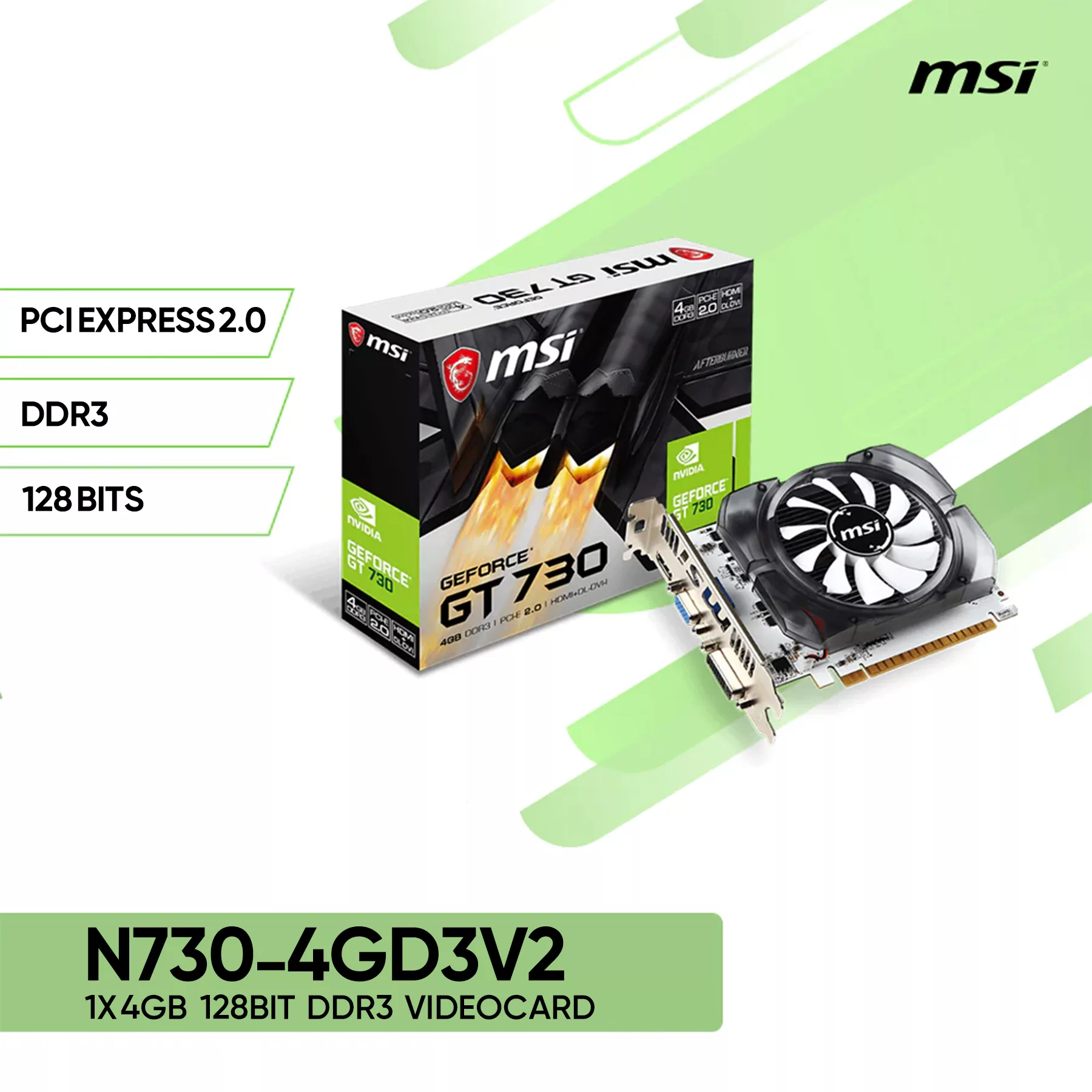 کارت گرافیک ام اس آی مدل N730-4GD3V2