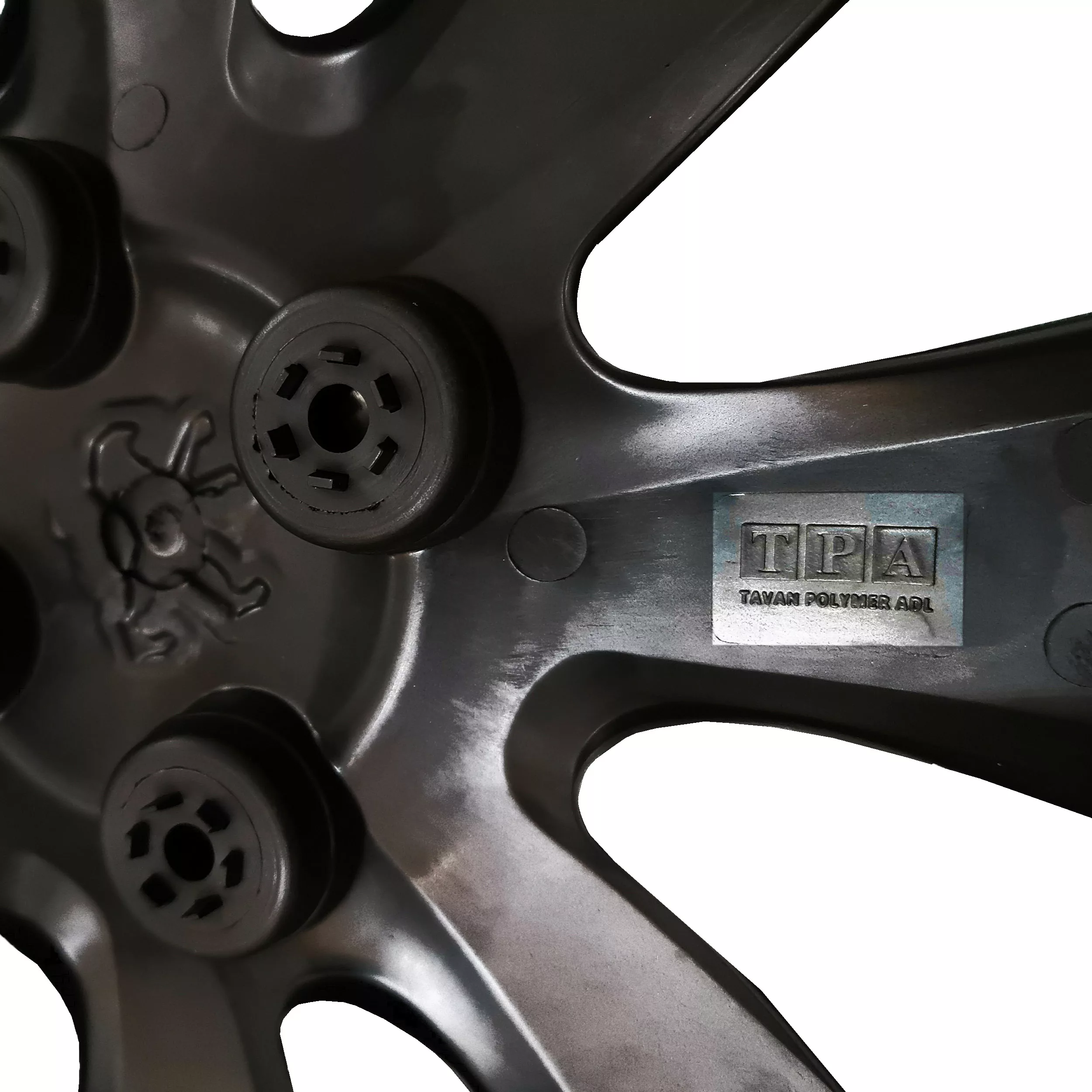 قالپاق چرخ تی پی ای مدل SL-B04 سایز 14 اینچ مناسب برای پژو SLX بسته 4 عددی