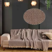 شال مبل و تخت کوکو جم مدل فلیپو Filippo سایز 200x150 سانتیمتر