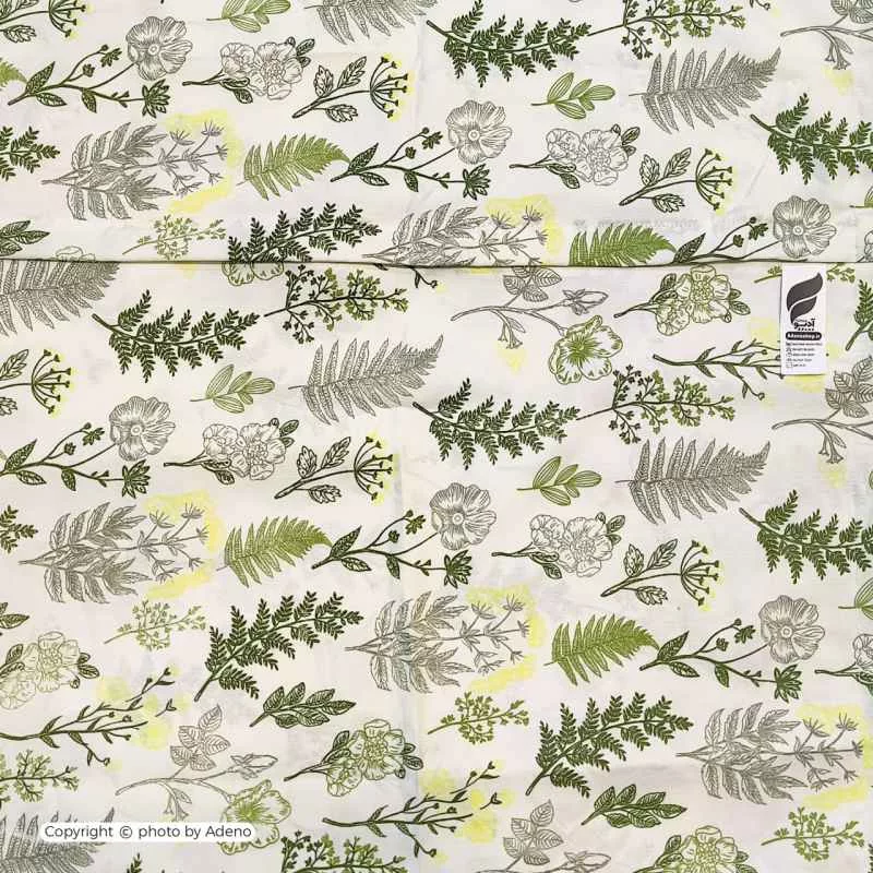 ملحفه آدنو مدل آوینا کد IR202 دونفره سایز 220x240 سانتی متر