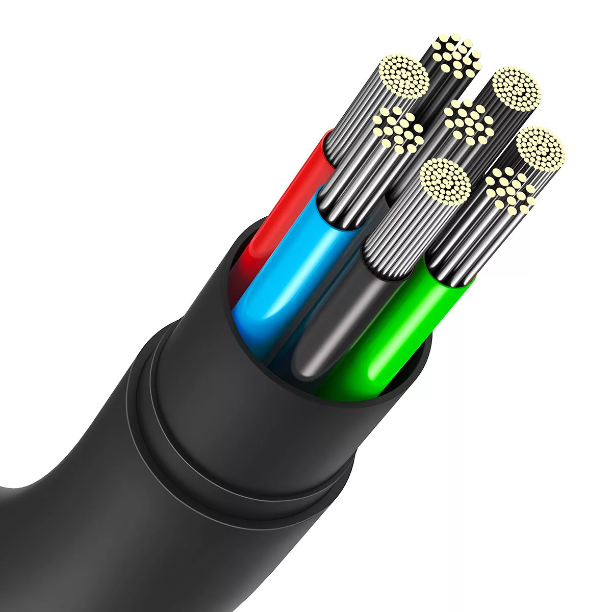 کابل USB-C باسئوس مدل CAGD030101 طول 2 متر