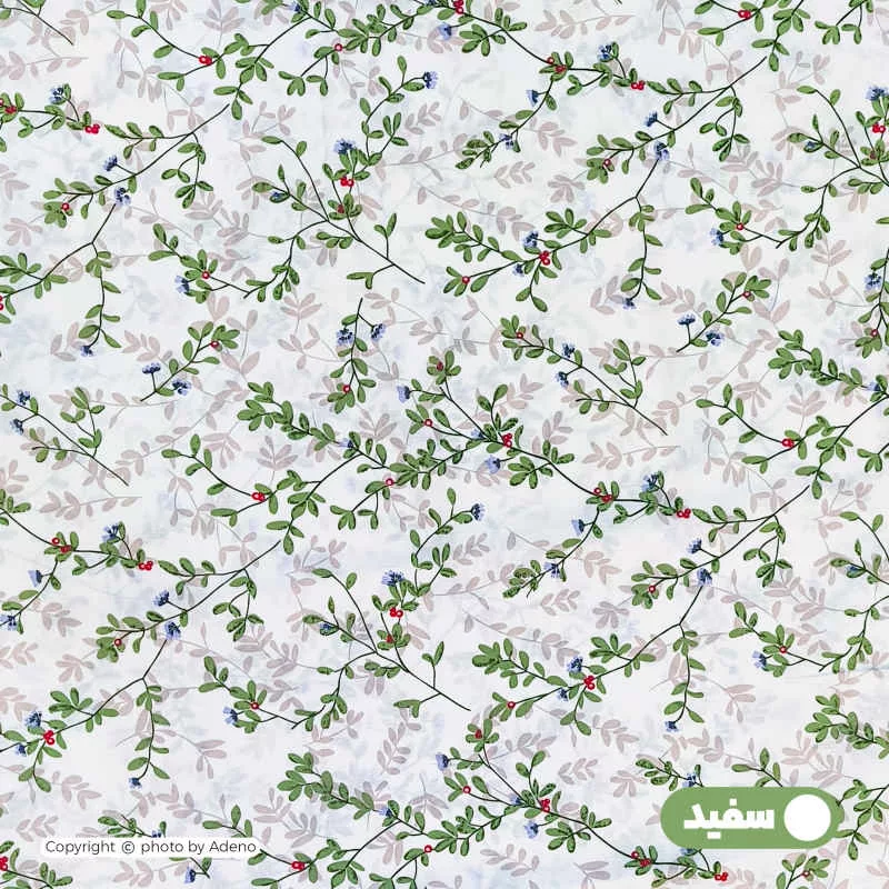 ملحفه آدنو مدل نگار کد IR187 دونفره سایز 160x200 سانتی متر