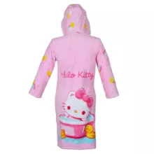 حوله پالتویی کودک پودایران طرح کیتی سایز 90×110 سانتی‌متر