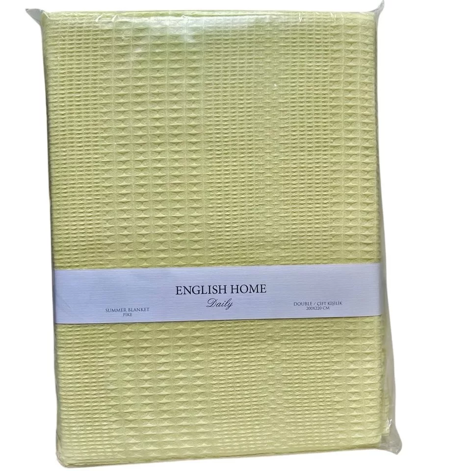 روتختی دو نفره انگلیش هوم مدل Plain سایز 220x200 سانتی‌متر