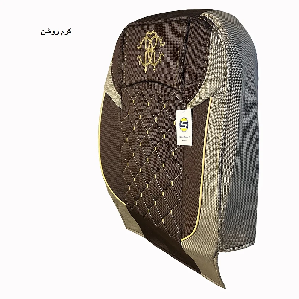 ست کامل روکش صندلی خودرو سپاهان روکش مدل DR-240 مناسب برای پراید 131 و 132