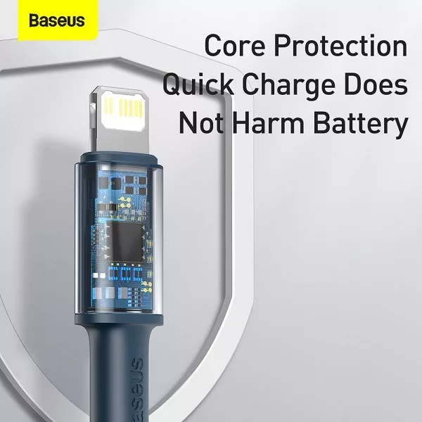 کابل تبدیل USB-C به لایتنینگ باسئوس مدل CATLGD-A01 طول 2متر