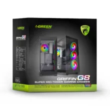 کیس کامپیوتر گیمینگ گرین مدل GRIFFIN G8