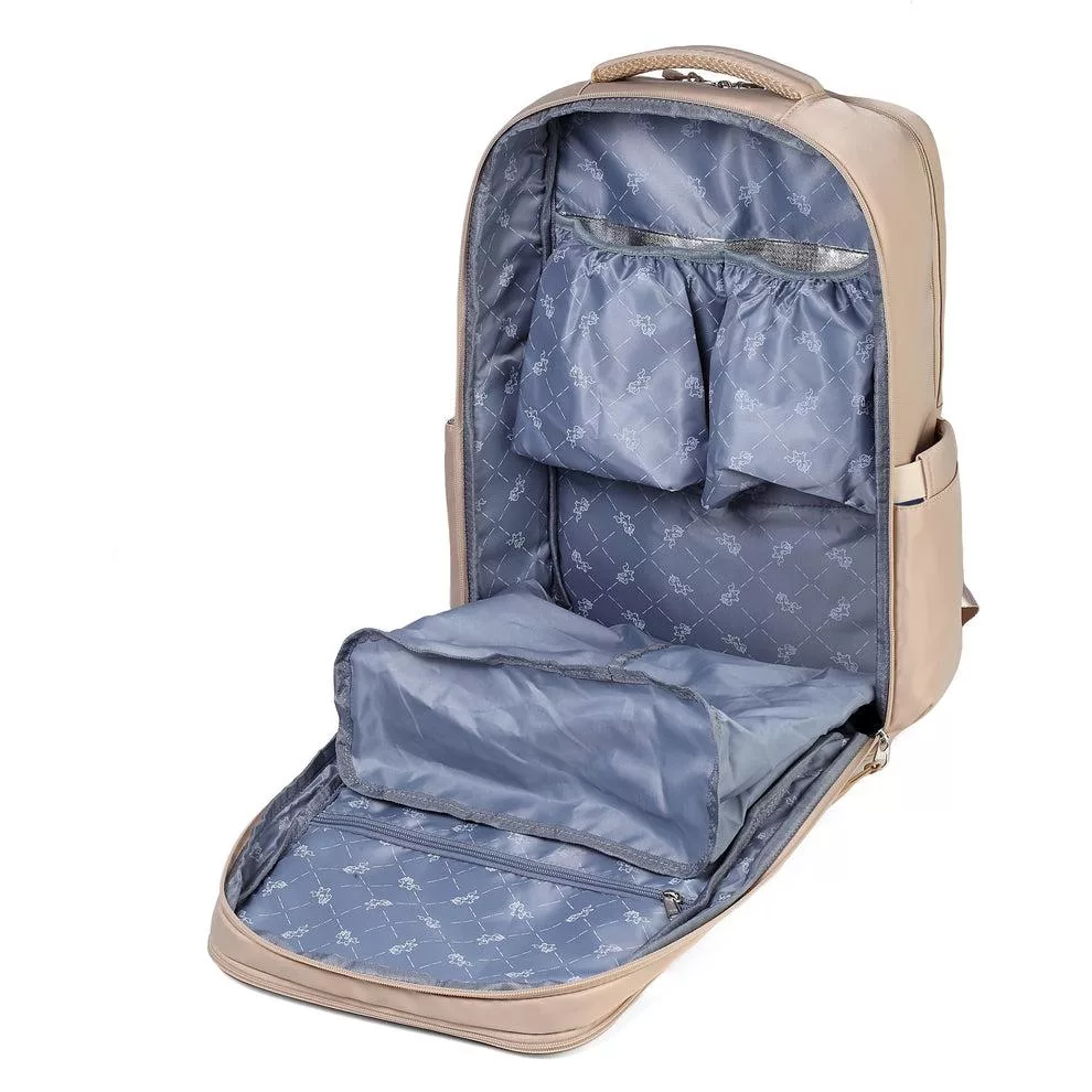 کوله پشتی لوازم کودک کالرلند مدل دو زیپ جلو