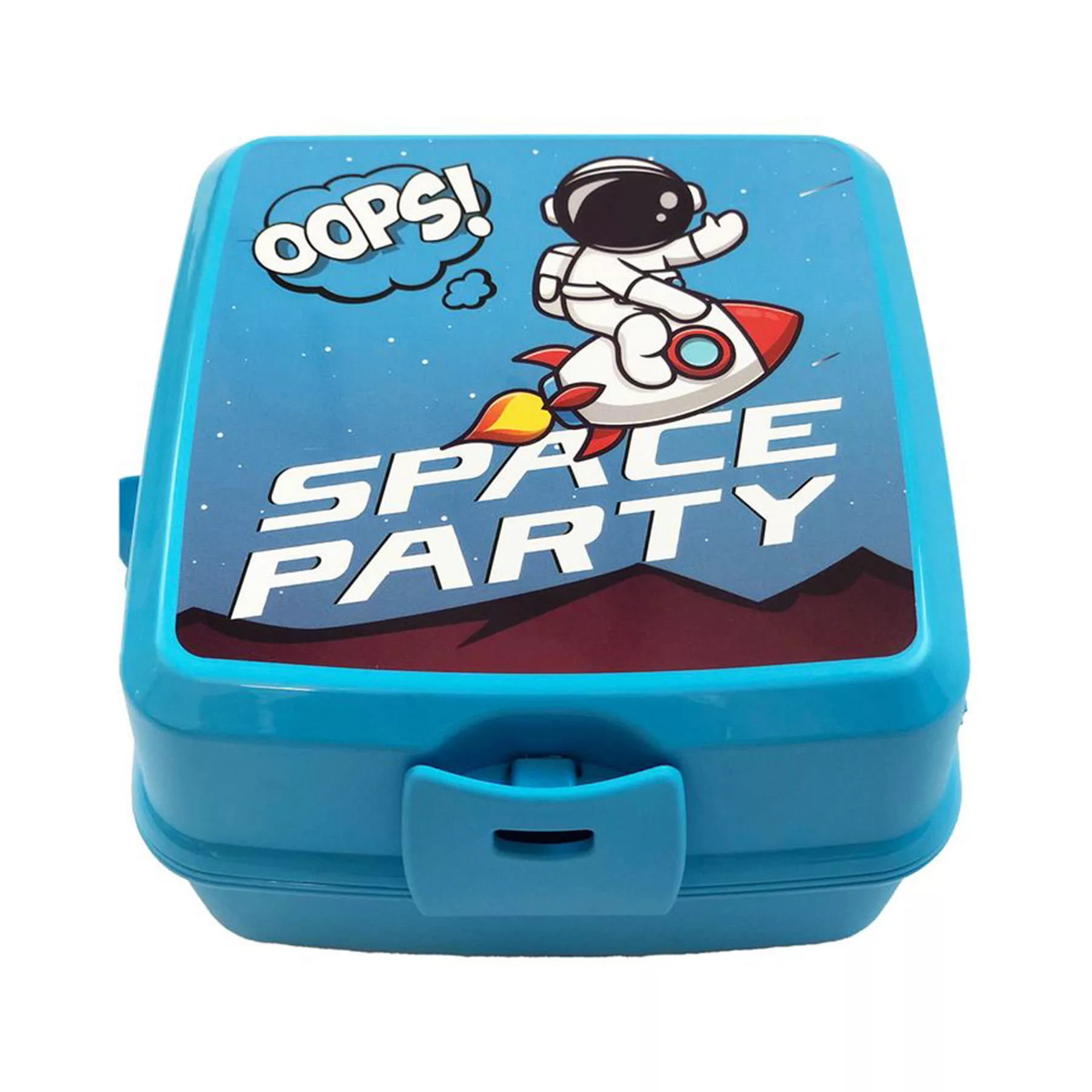 ست ظرف غذا و قمقمه کودک هوبی لایف مدل Space Party کد 061199