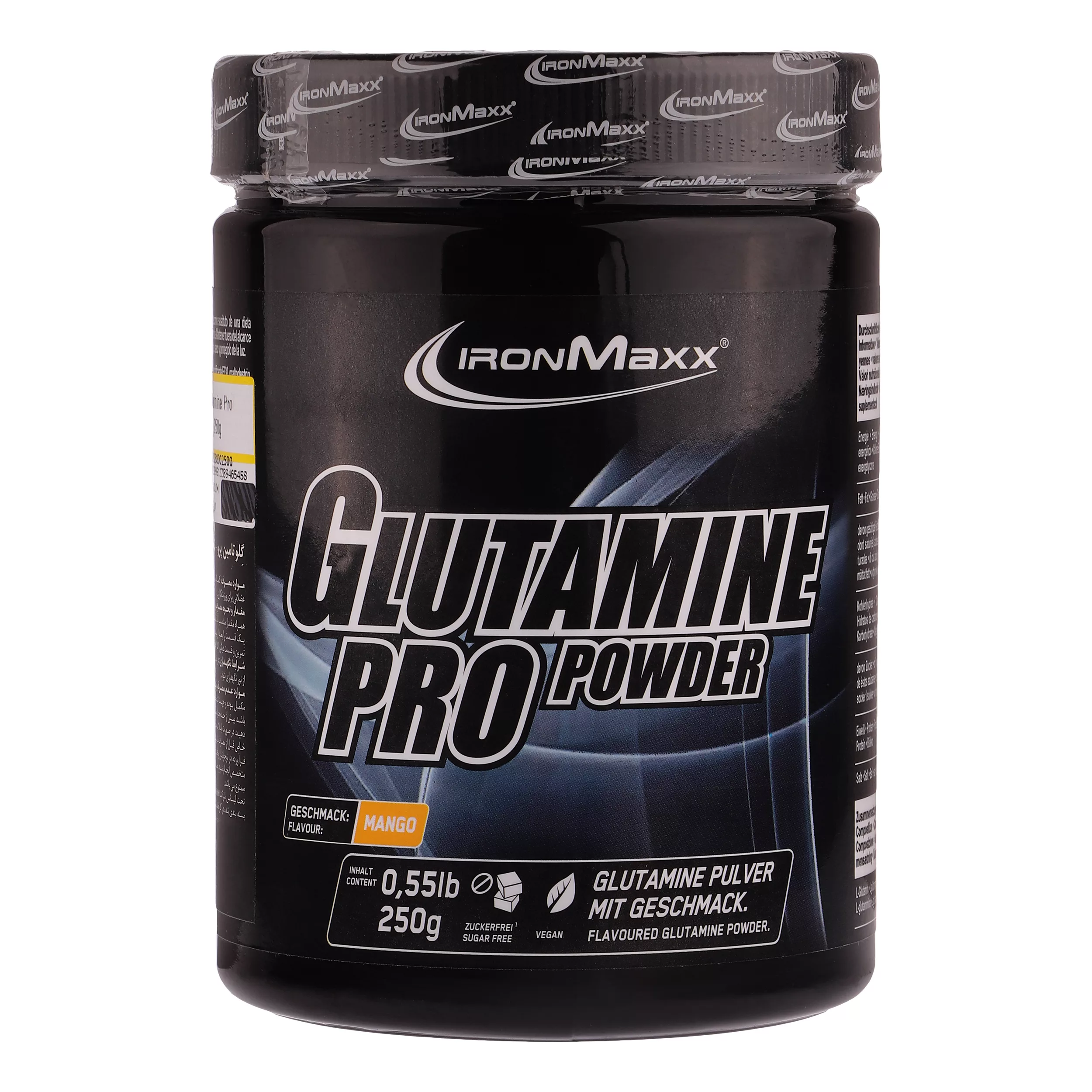 پودر گلوتامین پرو با طعم انبه آیرون مکس - 250 گرم