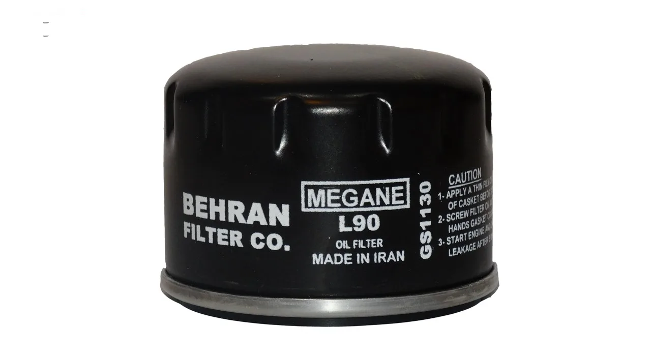 فیلتر هوا و روغن خودرو بهران فیلتر مدل GL1386/2 مناسب برای L90