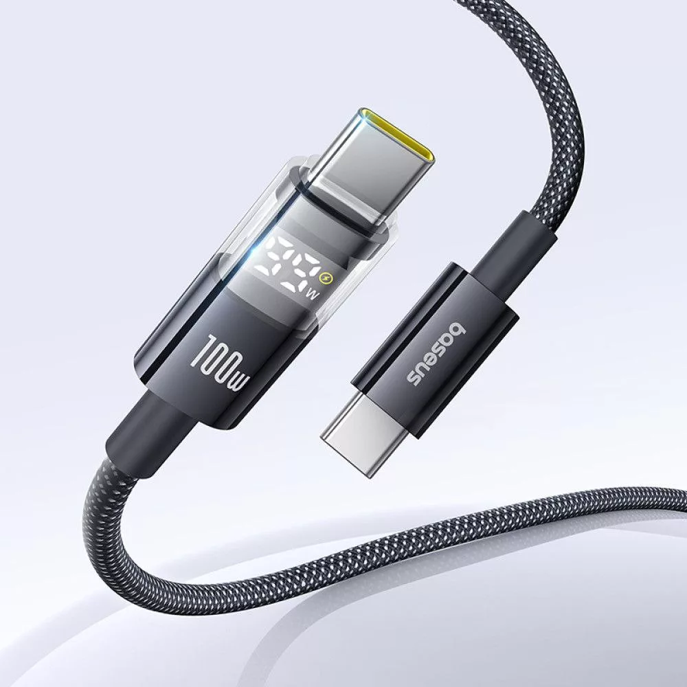 کابل تبدیل USB-C بیسوس مدل Display 2 Fast Charging طول 2 متر