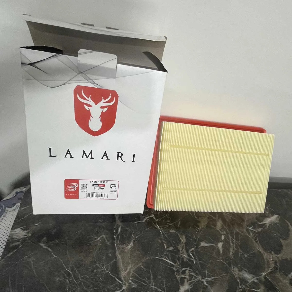 فیلتر روغن میتسوبیشی مدل 115-935 مناسب برای لاماری ایما به همراه فیلتر هوا و کابین