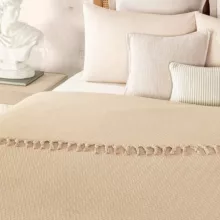 روتختی مادام کوکو مدل Stephane Bej Yatak Ortusu دو نفره سایز 240×220 سانتی متر