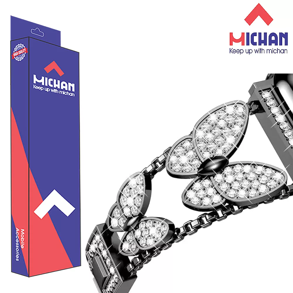 بند میچان مدل Butterfly مناسب برای ساعت هوشمند اسمارت واچ T800 Ultra / T900 Ultra / T1000 Ultra