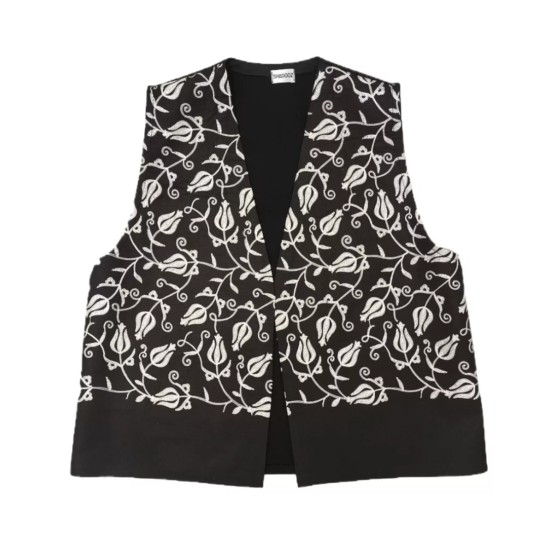 جلیقه رسمی زنانه شادوز مدل لاله