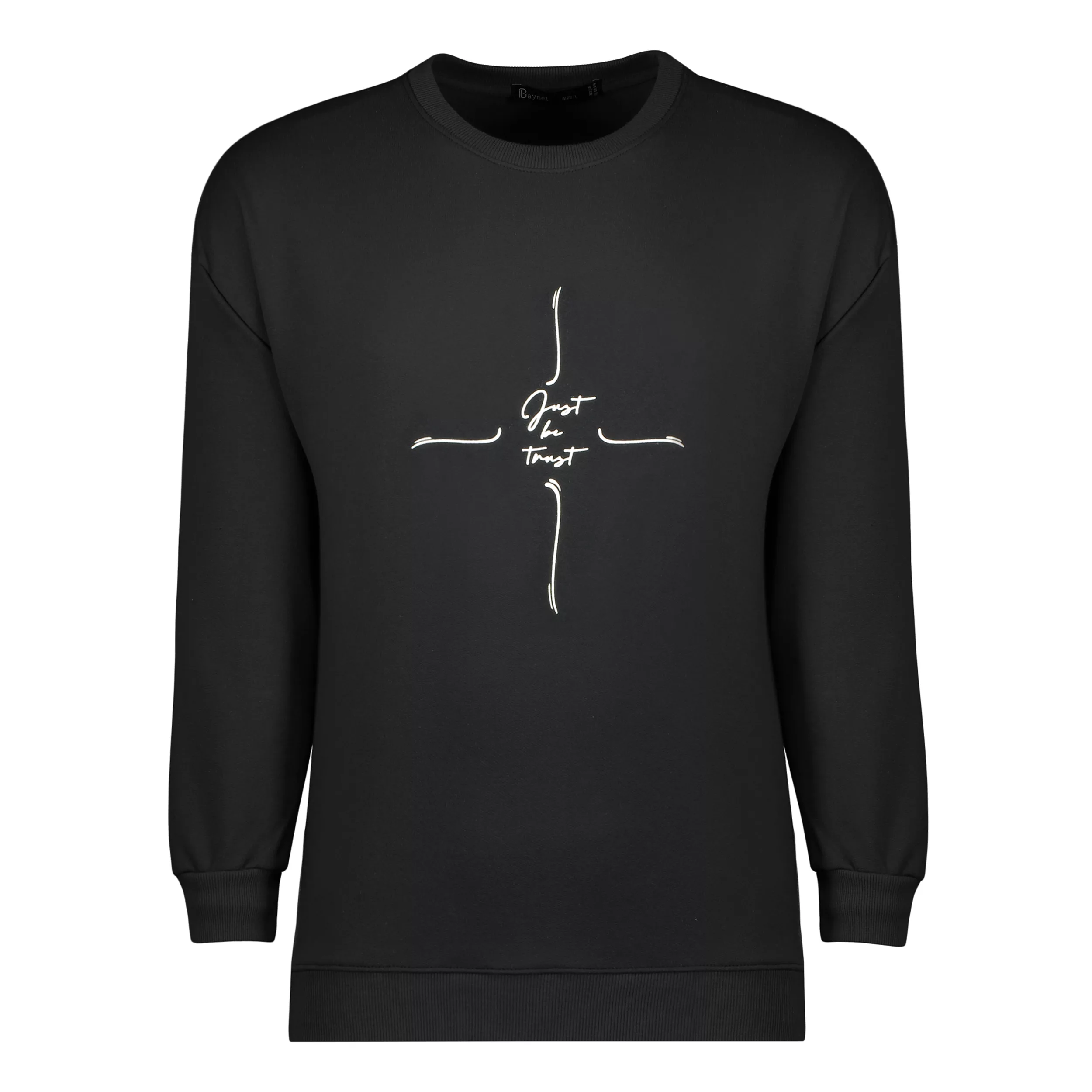 سویشرت زنانه باینت مدل 2261908 رنگ مشکی