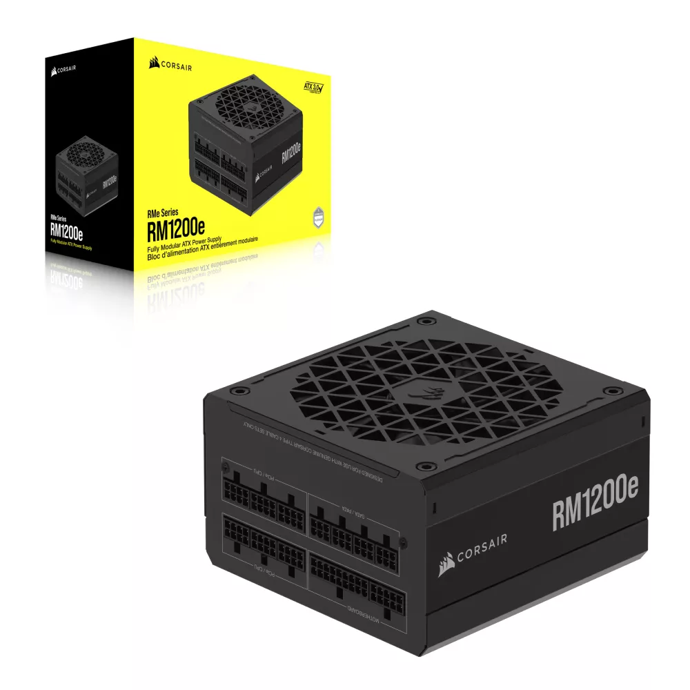 منبع تغذیه کامپیوتر 1200 وات کورسیر مدل RM1200e Low-Noise - ATX 3.1