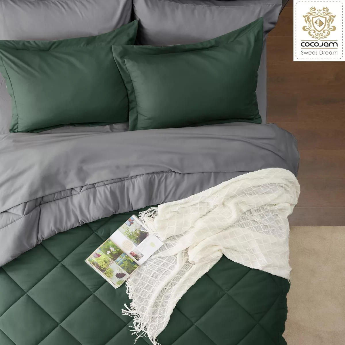 سرویس روتختی یک نفره 4 تکه کوکو جم مدل فرنو