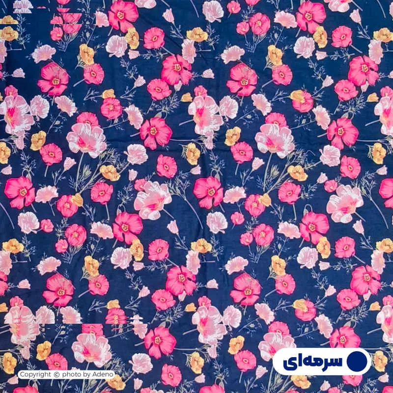 ملحفه آدنو مدل ثمین کد FI28 دونفره سایز 160x200 سانتی متر