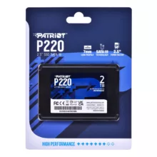 اس اس دی اینترنال پتریوت مدل Patriot 2TB P220 ظرفیت دو ترابایت