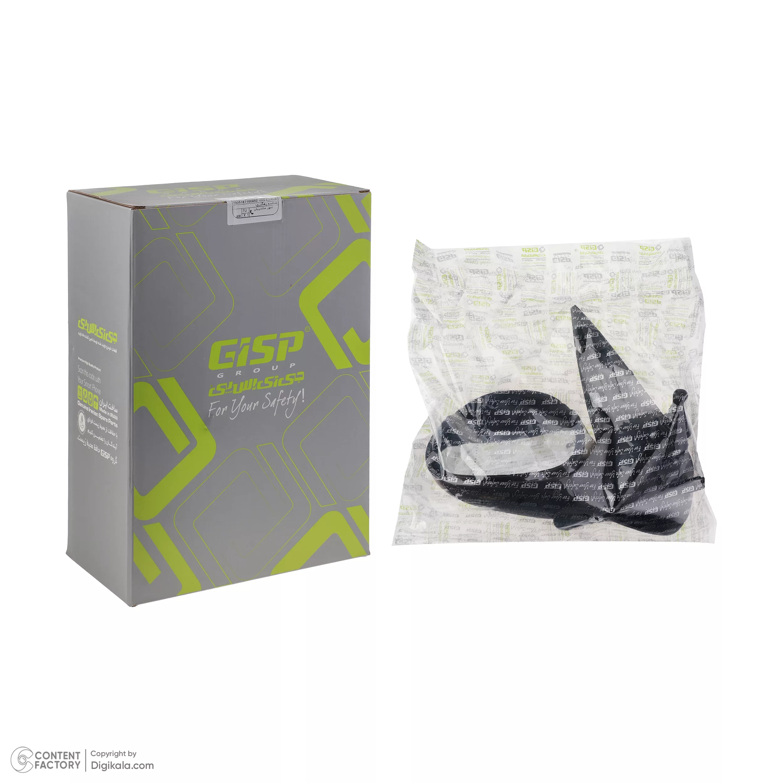 آینه جانبی دستی چپ جی ای اس پی کد 208901 مناسب برای پژو 206