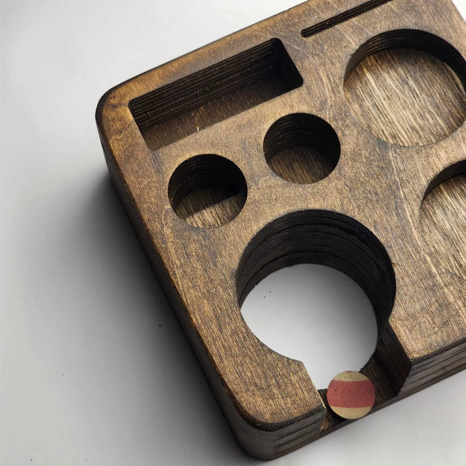 استند نگهدارنده تجهیزات قهوه مدل چوبی کد 51